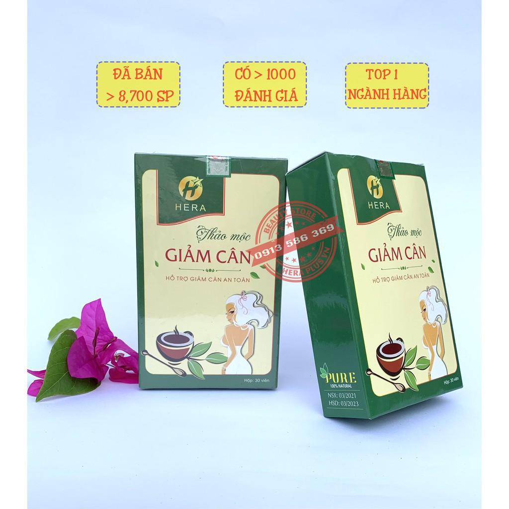 Thuốc Giảm Cân Hera Plus❤️ Freeship ❤️Thuoc giam can Hera - Hỗ trợ giảm cân cấp tốc, thành phần thiên nhiên