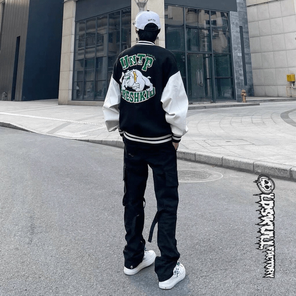 ÁO KHOÁC NỈ BOMBER UNISEX NAM NỮ FORM RỘNG PHONG CÁCH HÀN QUỐC DÀNH CHO CÁC BẠN TRẺ MIDU FASHION