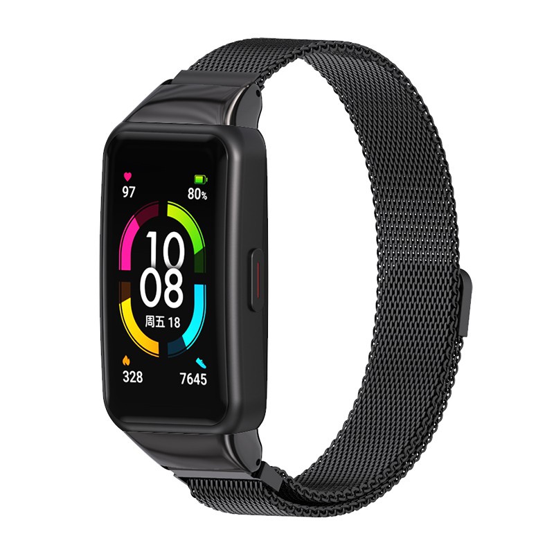 Dây đeo Milanese thay thế cho đồng hồ thông minh Huawei band 6 / Honor band 6