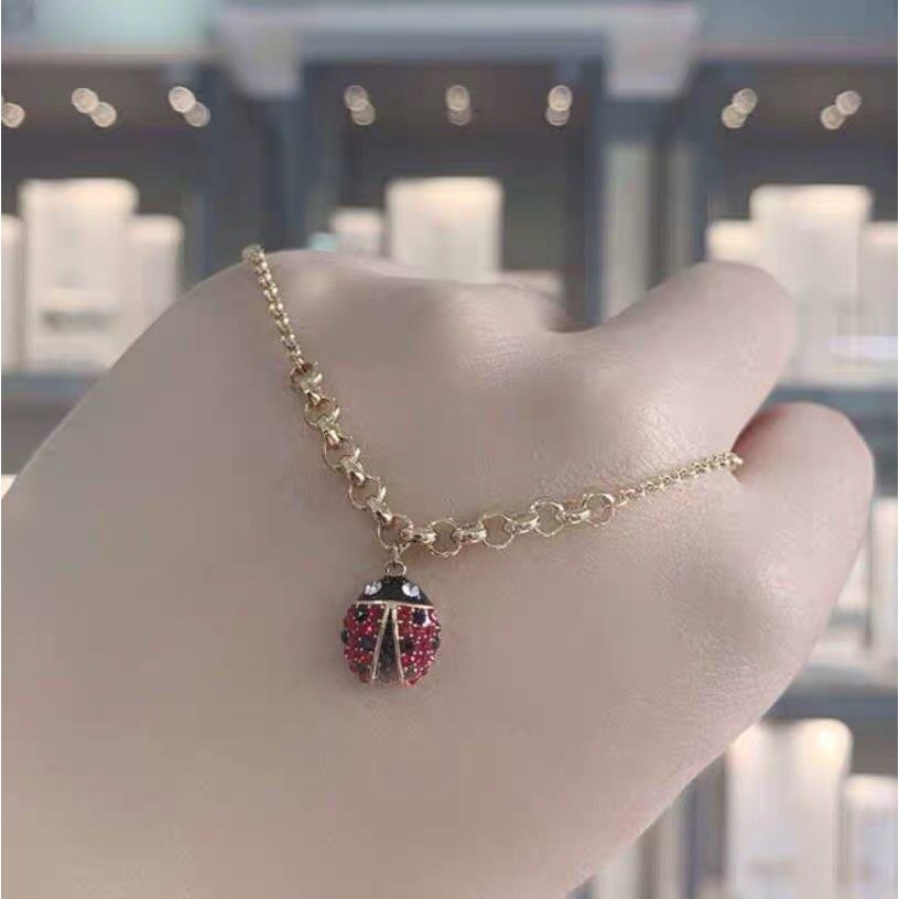 Vòng đeo tay kim loại SWAROVSKI họa tiết xinh xắn thời trang cho nữ