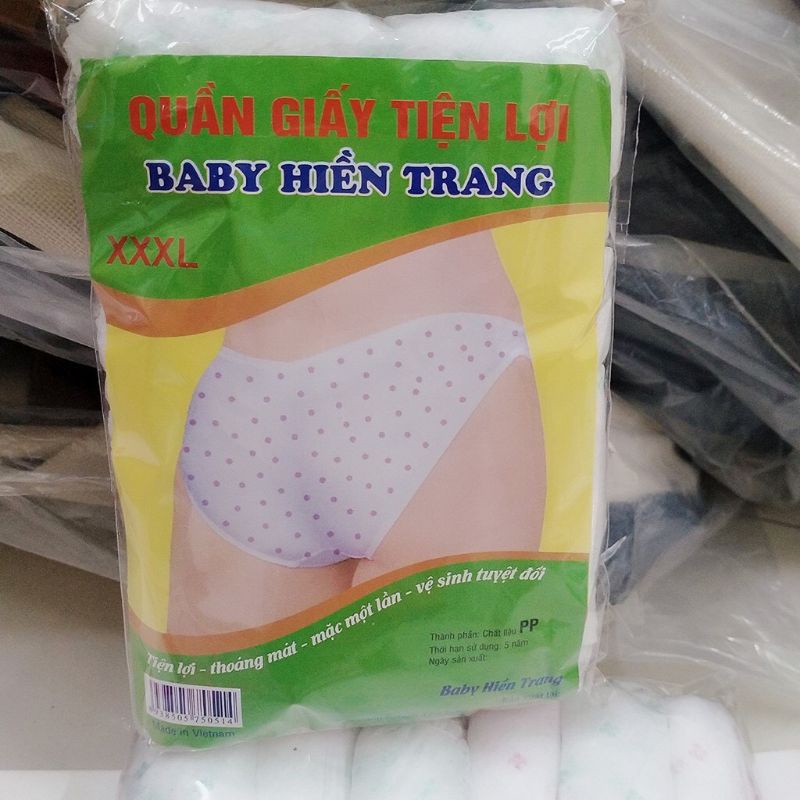 Quần lót giấy sau sinh cho mẹ