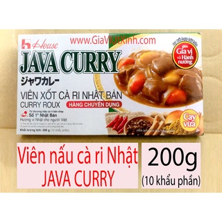 VIÊN NẤU CÀ RI NHẬT BẢN JAVA CURRY 200G JAPAN JAVA CURRY HOUSE