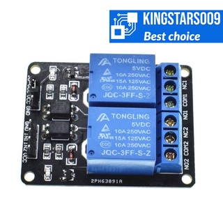 Module relay 2 kênh cách ly 5V, 12V, 24V