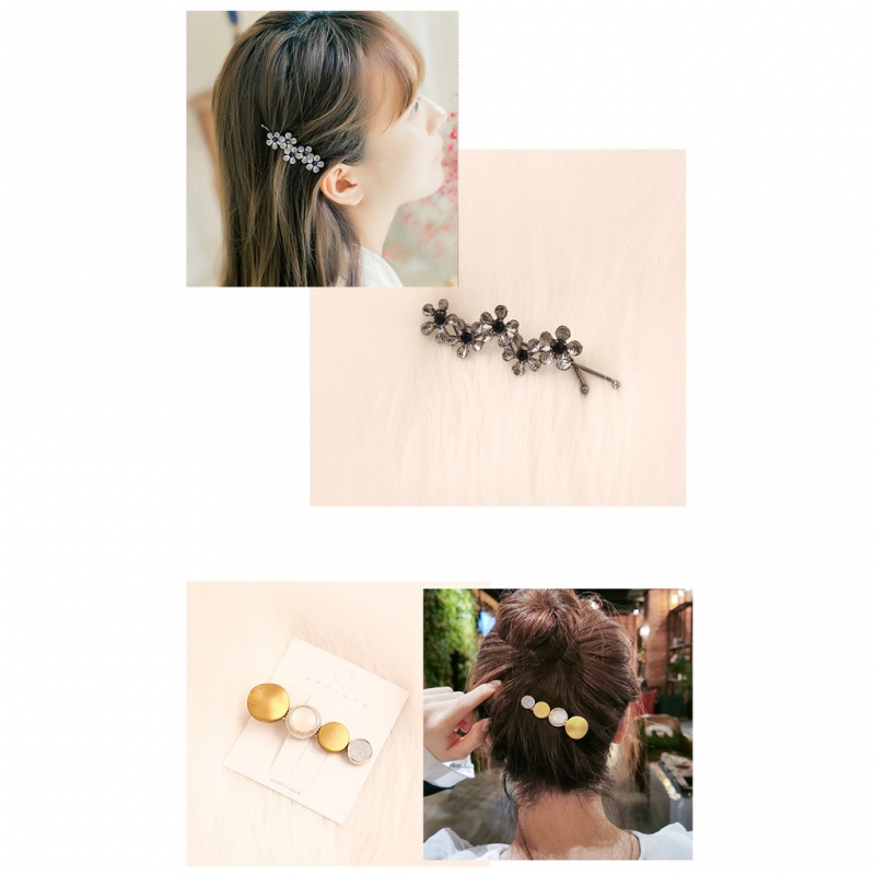 Kẹp Tóc Hình Ngôi Sao Đính Ngọc Trai Nhân Tạo Thời Trang