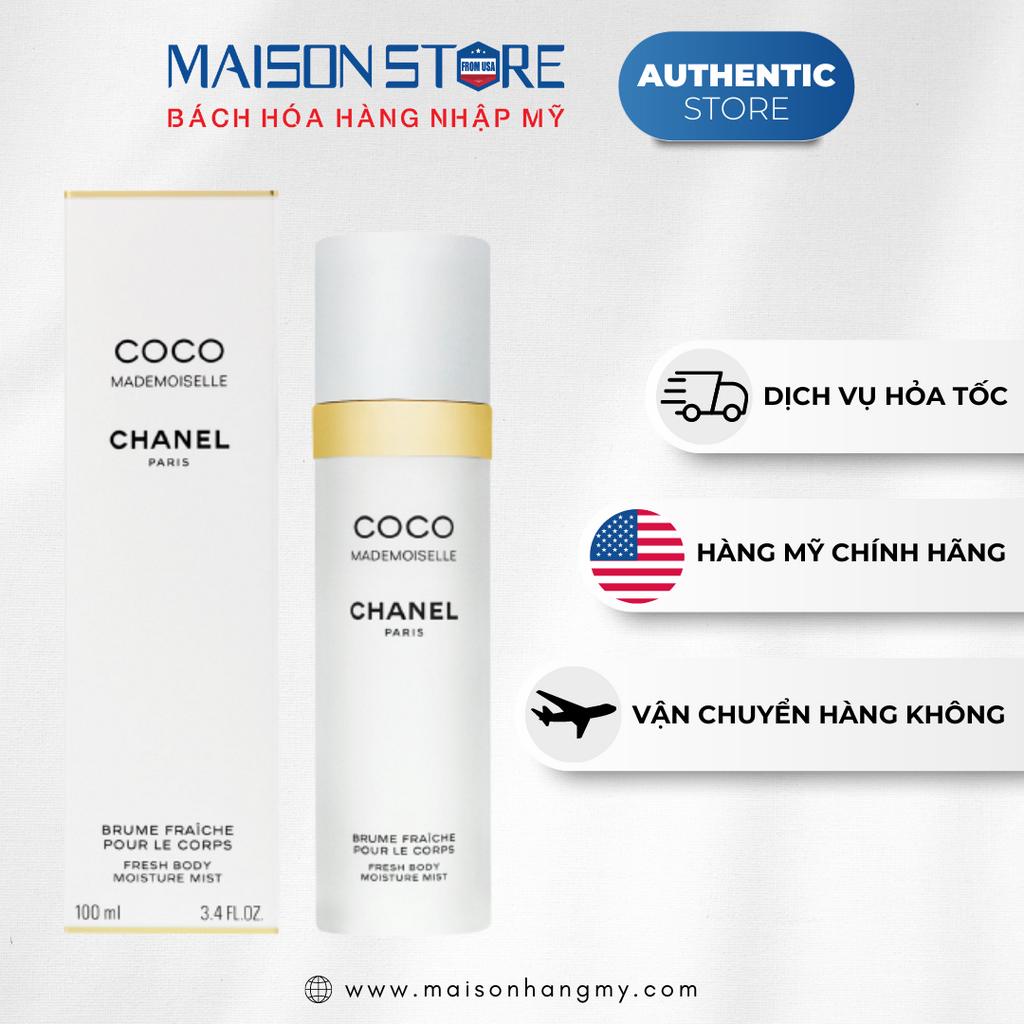 XỊT THƠM DƯỠNG ẨM CƠ THỂ HƯƠNG NƯỚC HOA CHANEL COCO MADEMOISELLE (100ml) - Hàng Nhập USA Chính Hãng