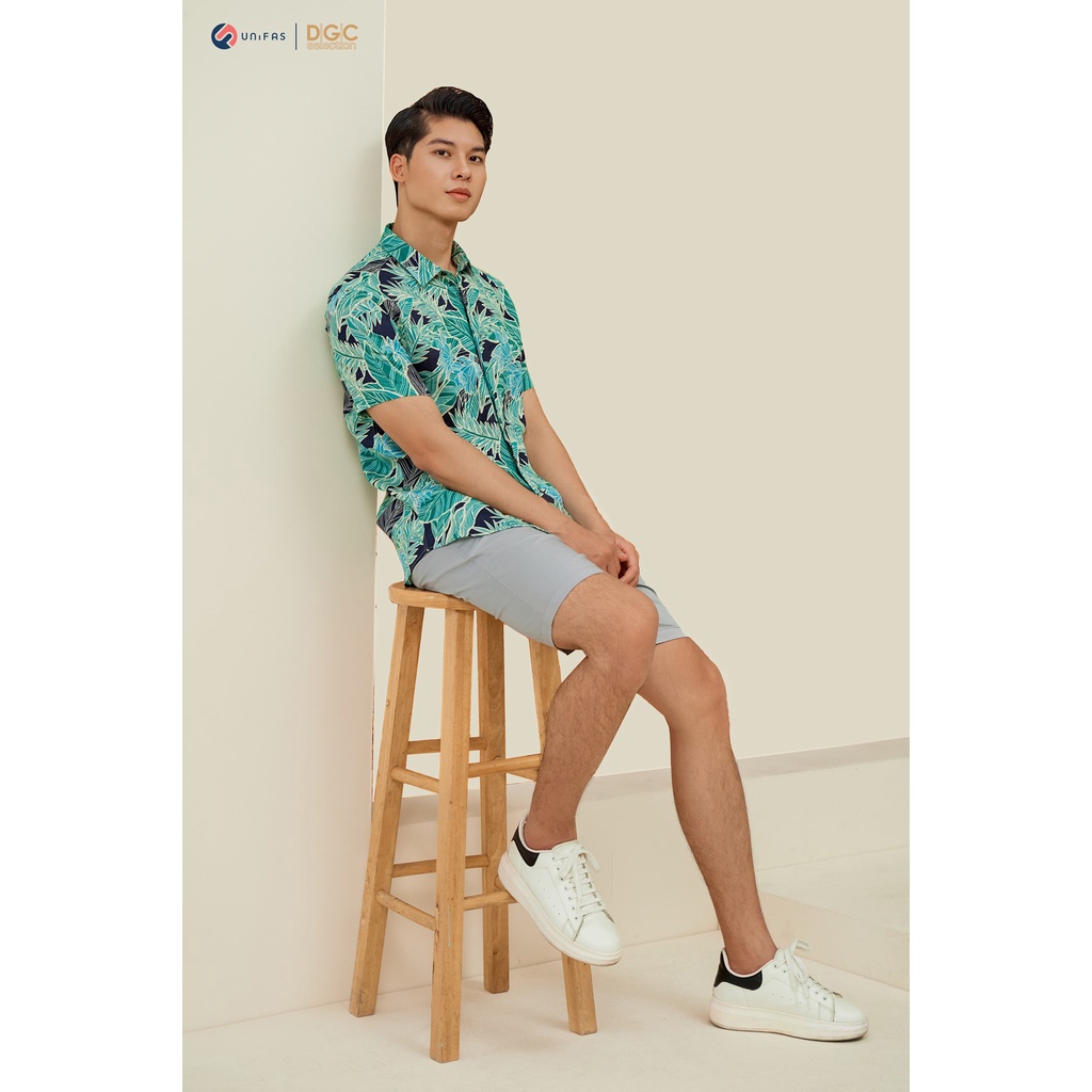 Quần Short Nam Kiểu Dáng Basic Chất Cotton Thoải Mái Vận Động Mùa Hè DGCs - SQSBA11M