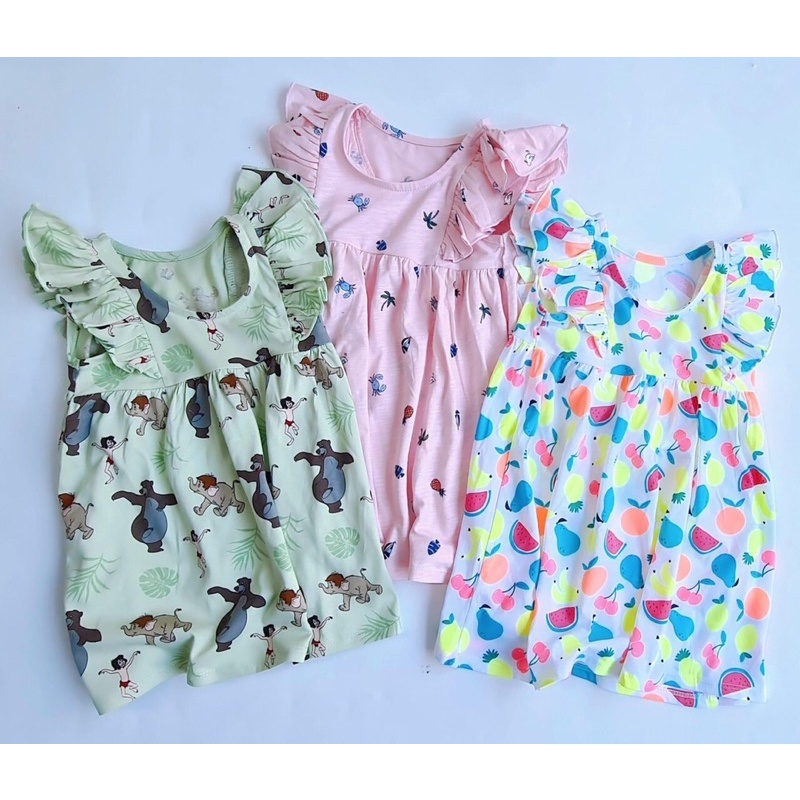 Váy bé gái siêu xinh xuất dư 1-6. Chọn màu