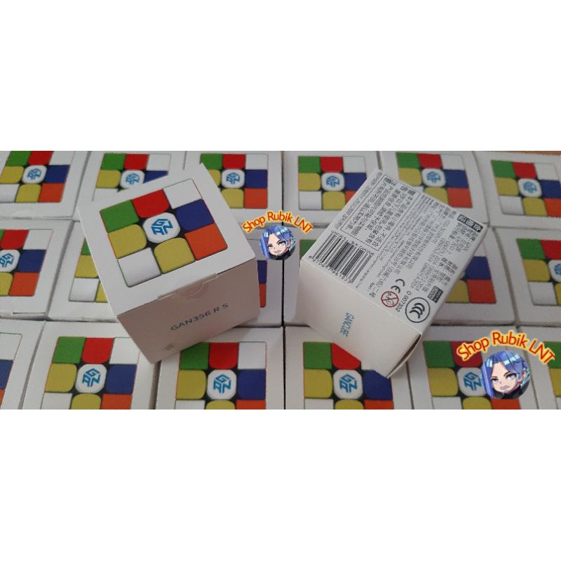 Rubik Gan RS 3x3 Gan 356 RS Có Nam Châm - Gan RS Mod Nam Châm N52