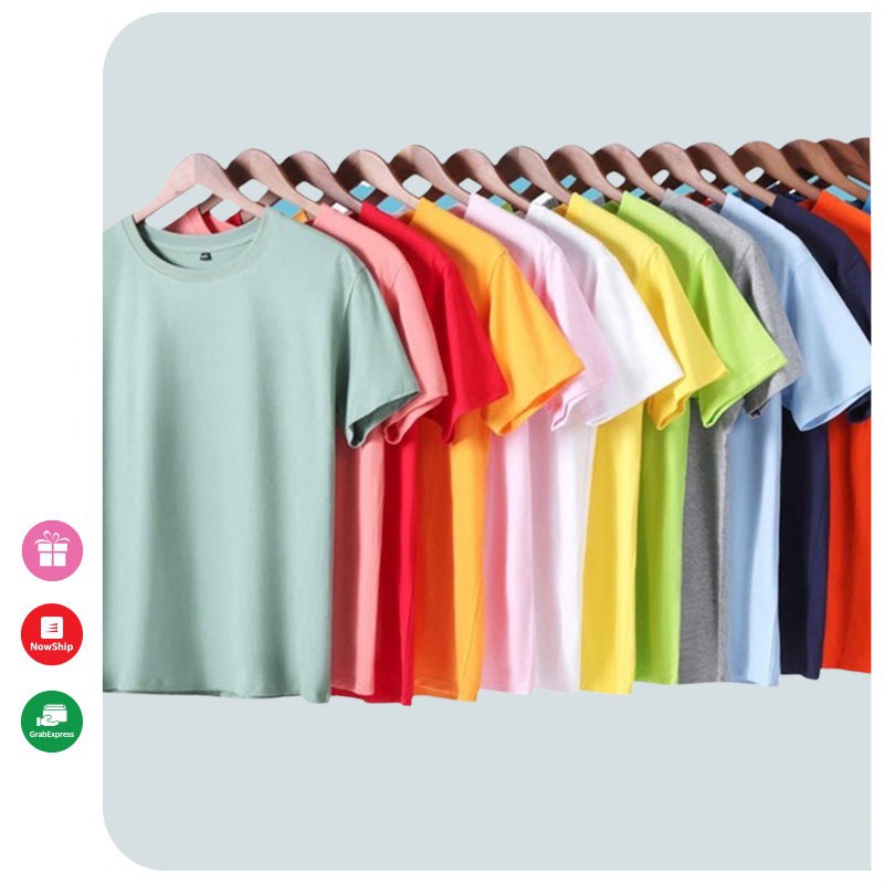 Áo thun trơn màu xanh chuối phông unisex nam nữ cổ tròn tay ngắn thun cotton 4 chiều, mềm mịn  Bin Action