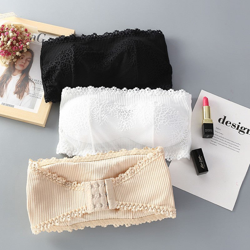 Bra / Áo Ngực Cotton Phối Ren Xuất Đông Âu (A011).
