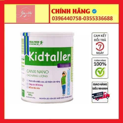 Sữa bột Kidtaller lon 900g date 2023