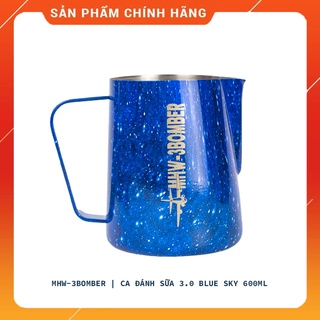 Ca đánh sữa mhw-3bomber 3.0 màu blue sky 600ml