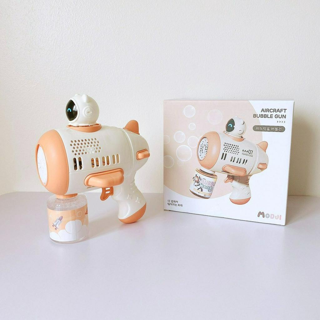 Súng Bắn Bóng Xà Phòng Vũ Trụ không Rò Rỉ Nước Chính Hãng Modui - Con Chơi Thỏa Thích