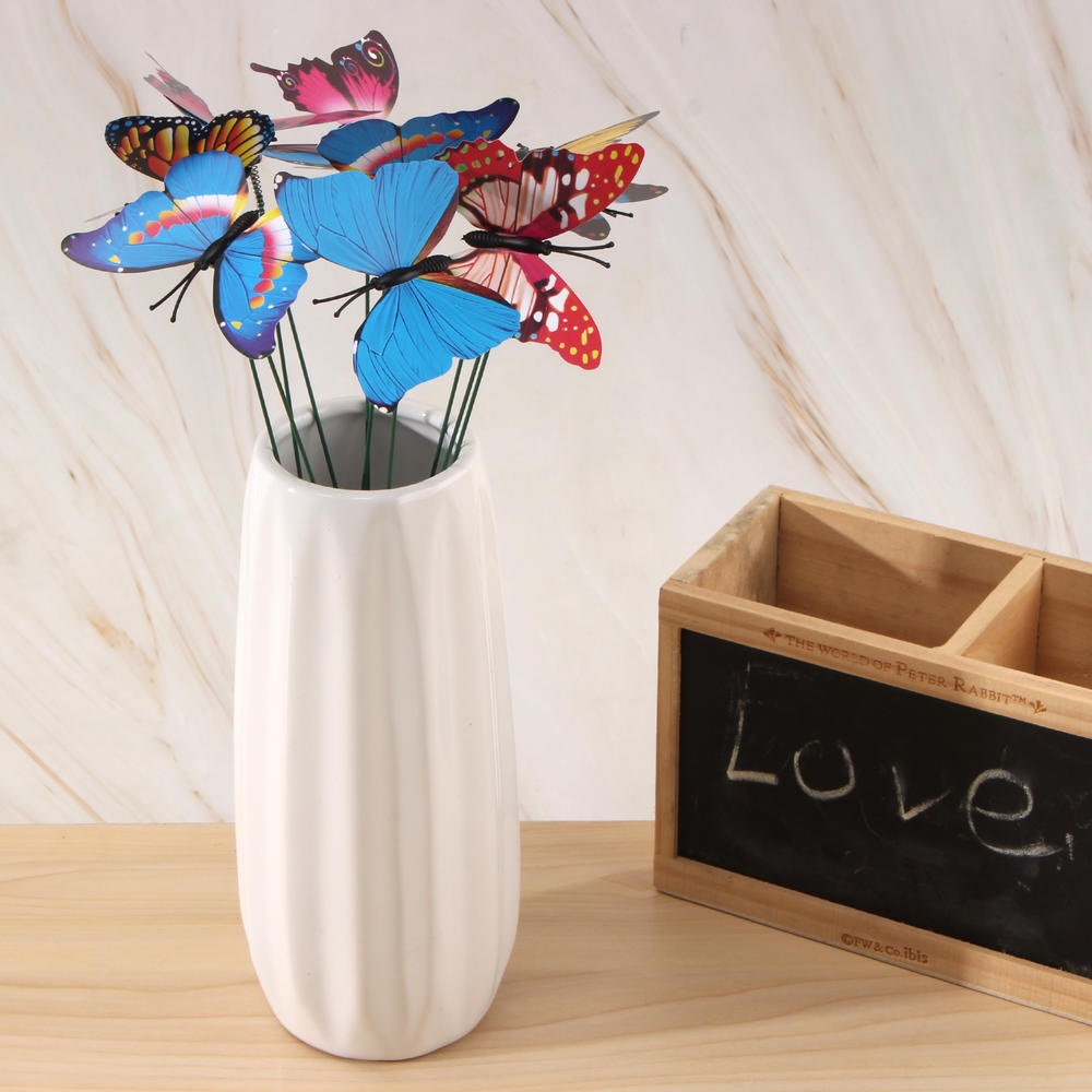 Bộ 10 Bươm Bướm Nhiều Màu Sắc Trang Trí Sân Vườn