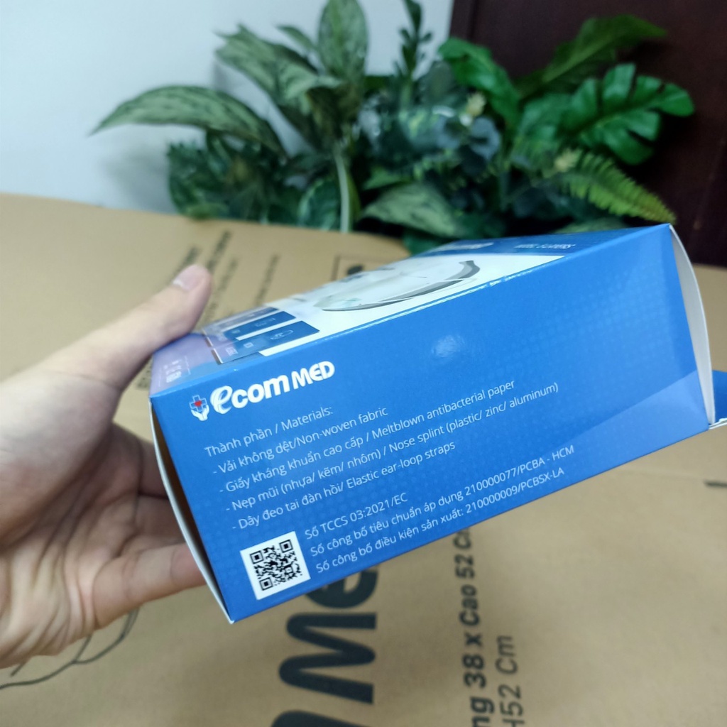 Khẩu Trang N95 EcomMed (Combo 3 Hộp 10 cái) | BigBuy360 - bigbuy360.vn