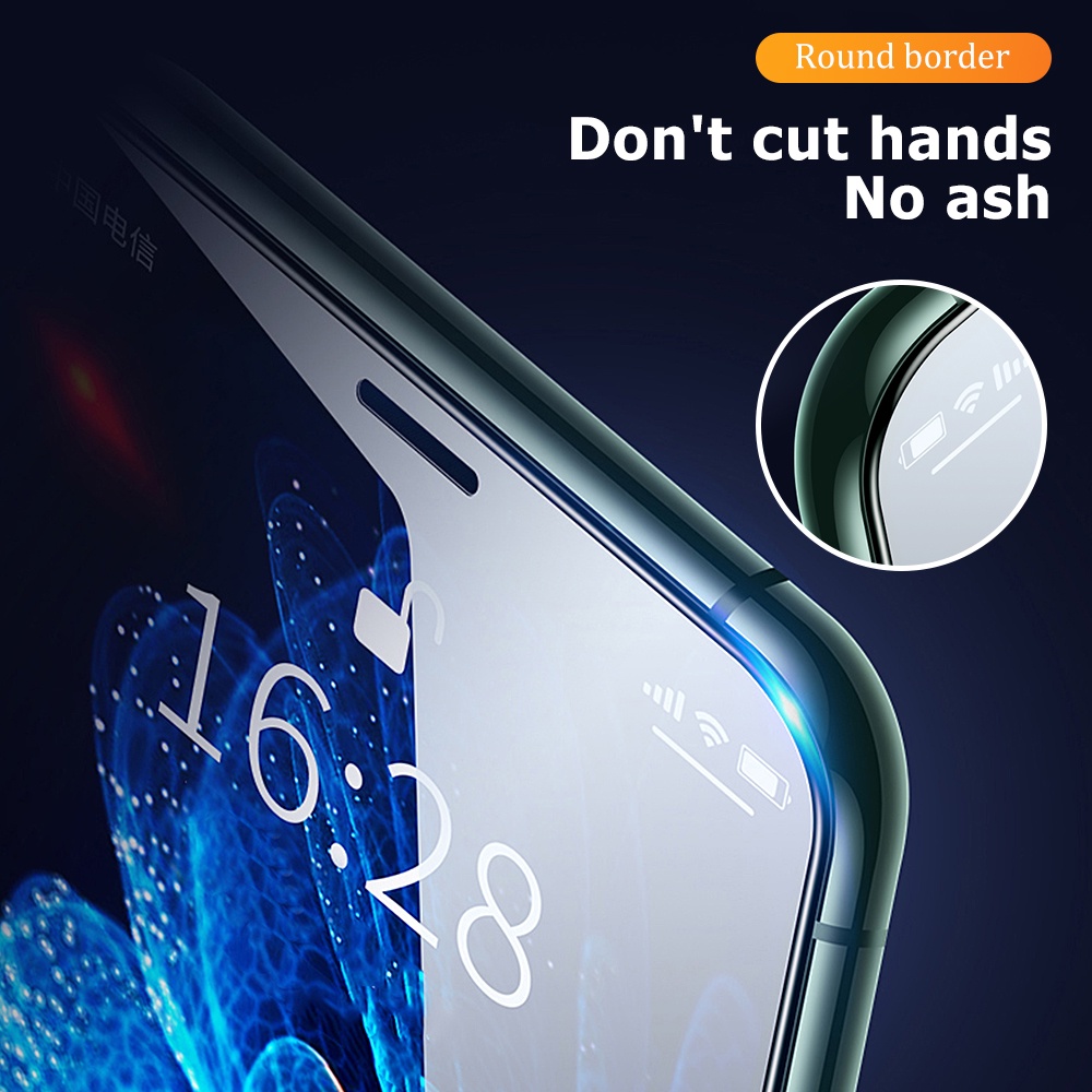 Kính cường lực 9D bảo vệ toàn màn hình thích hợp cho IPhone 14 13 12 Mini Pro Max Plus