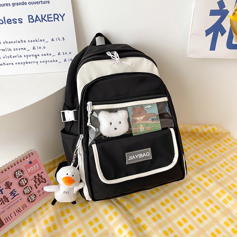 Balo đi học, đi chơi cho học sinh mẫu mới, chống thấm nước - Hàng Quảng Châu cao cấp (BL11)