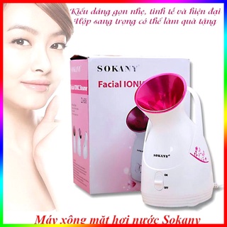 Máy Xông Mặt Sokany Cầm Tay Mini Cao Cấp Chính Hãng Xông Hơi Nóng Tỏa Đều Công Suất 280W