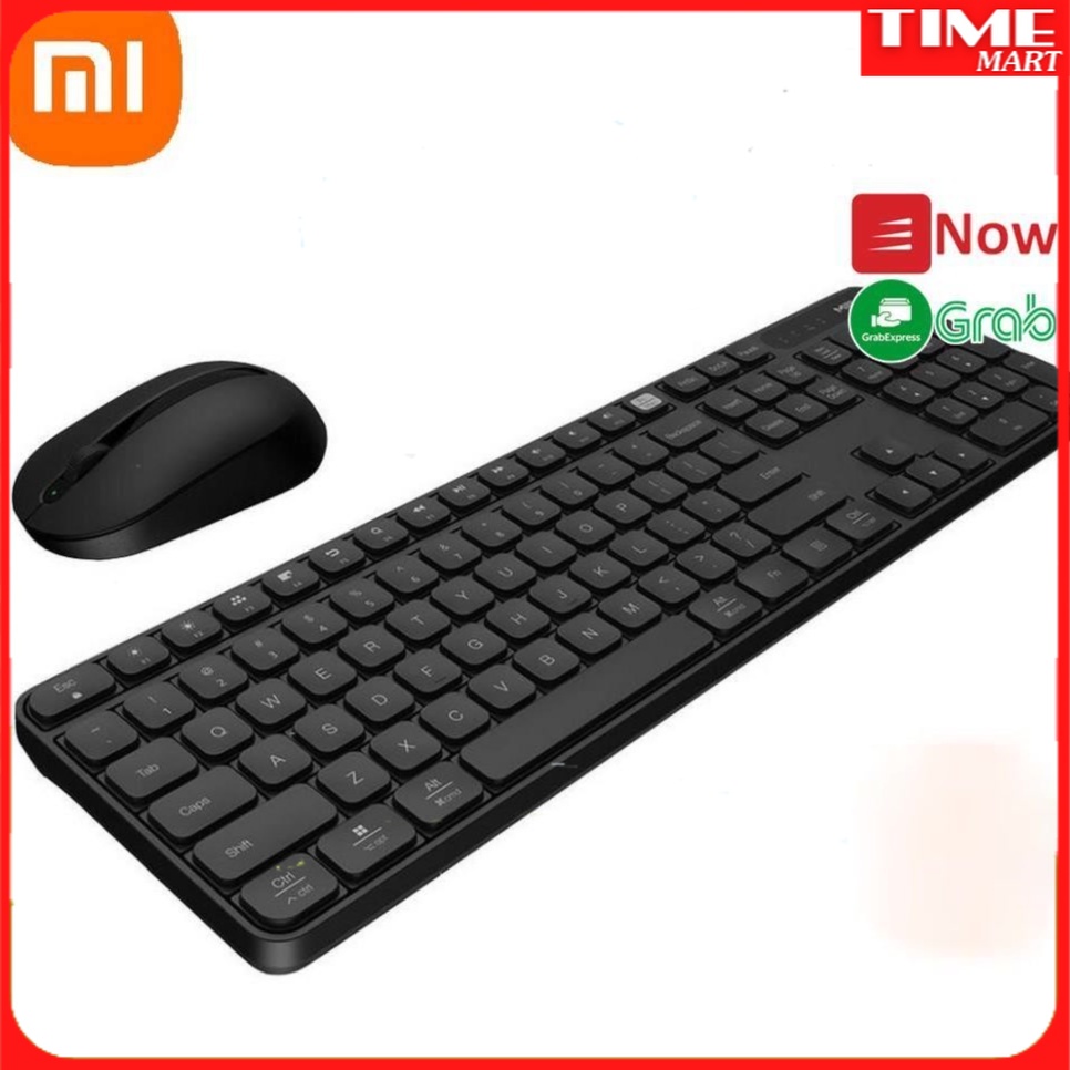 Bộ bàn phím, chuột không dây Xiaomi WXJS01YM chính hãng [TIME_MART siêu thị tiện ích gia đình]
