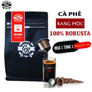 Cà phê sạch robusta - gb coffee - nguyên chất 100% xuất khẩu- cà phê dark chocolate -