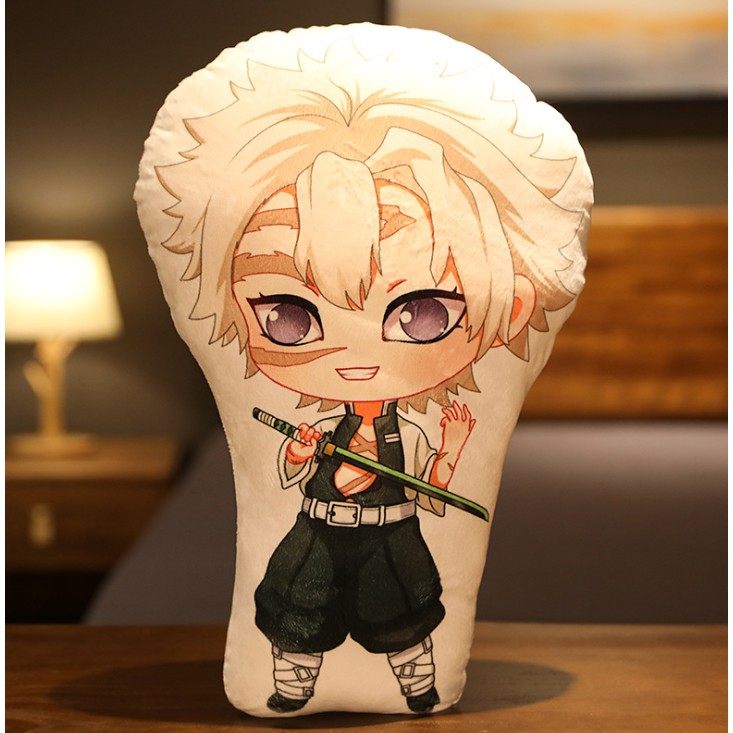 Gối họa tiết nhân vật hoạt hình Demon Slayer Kimetsu No Yaiba độc đáo