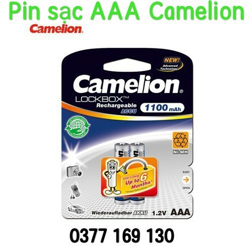 Pin sạc AAA Camelion 1100mAh