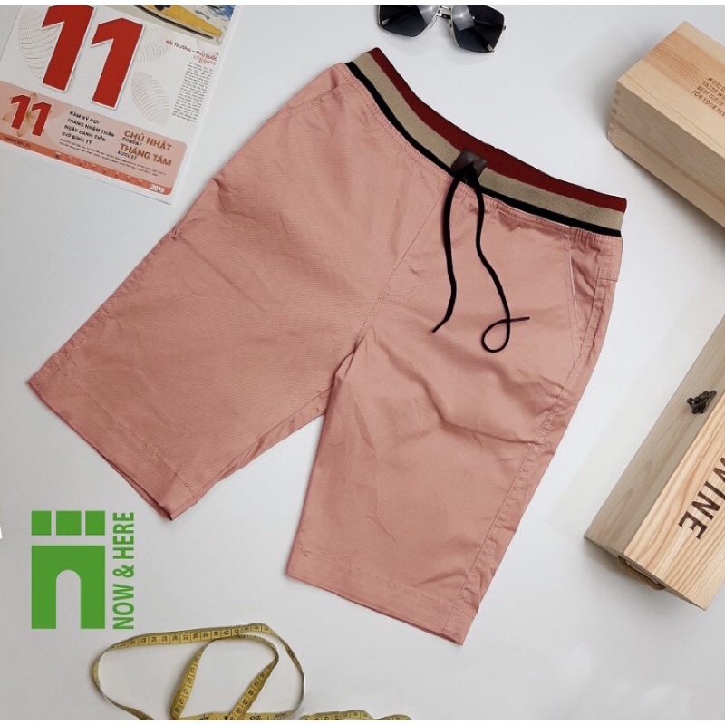 Quần Short Nam Lưng Thun Chất Kaki đẹp | BigBuy360 - bigbuy360.vn