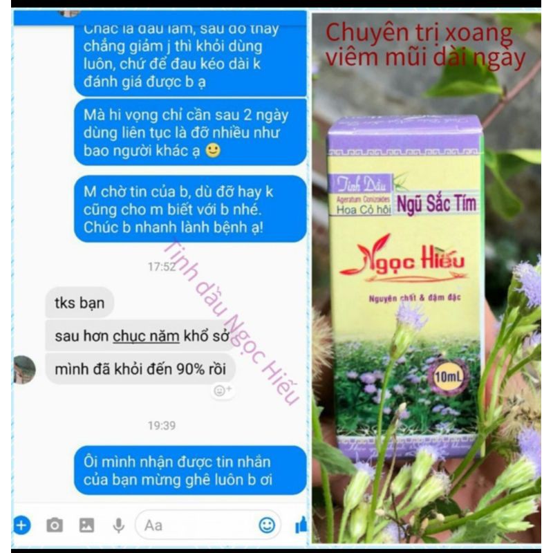 Tinh dầu ngũ sắc Ngọc Hiếu 5 ml- 10 ml