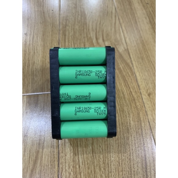 Pin Makita 5S2P-5S3P — Lõi Samsung 25R, Mạch 65-80A chuyên trị máy bê tông