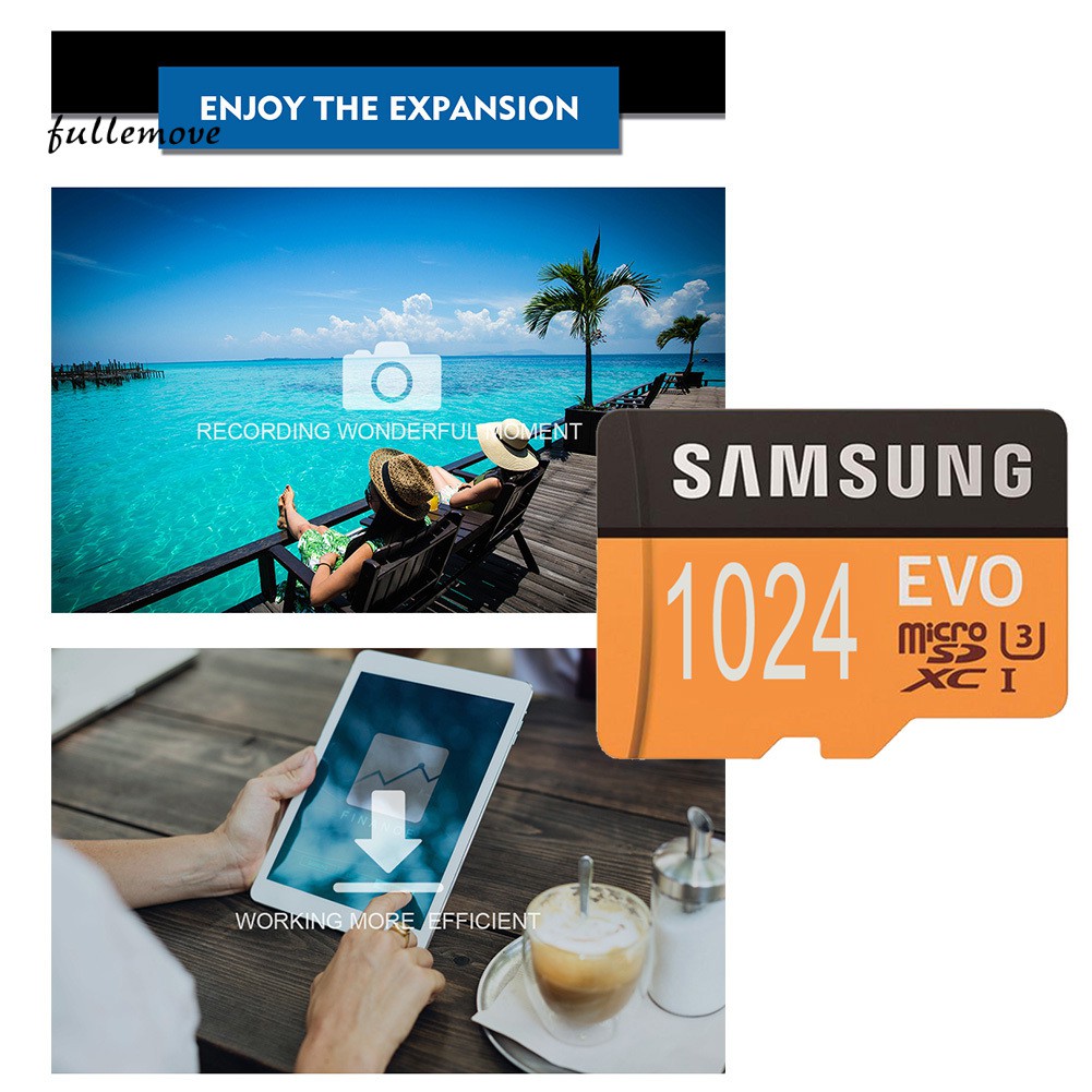 Thẻ Nhớ TF Samsung Evo U3 Tốc Độ Cao 512GB / 1TB | BigBuy360 - bigbuy360.vn