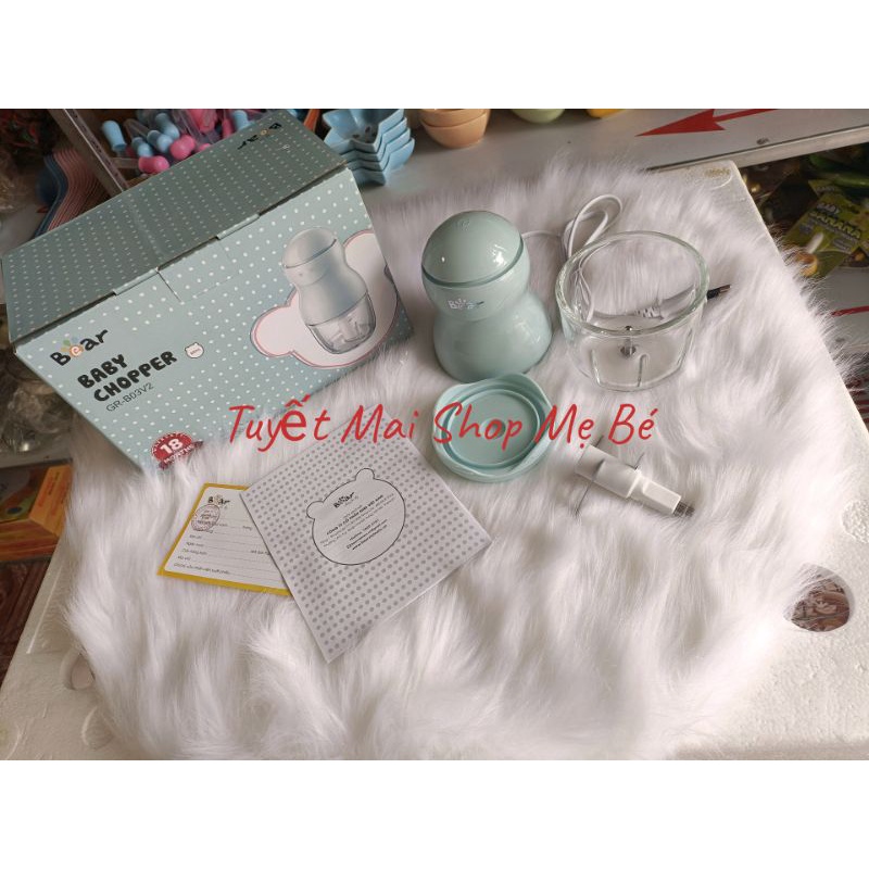 Máy xay bear 0.3l bản quốc tế chuẩn chính hãng