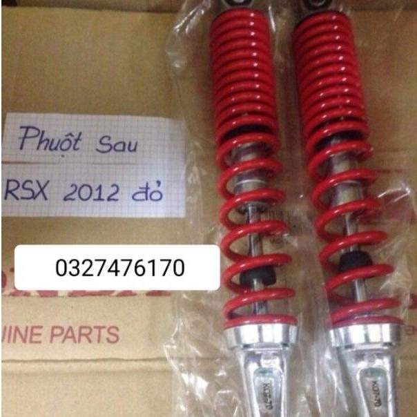 Cặp phuộc nhún giảm sóc sau xe wave RSX 110 2012-2013 zin honda