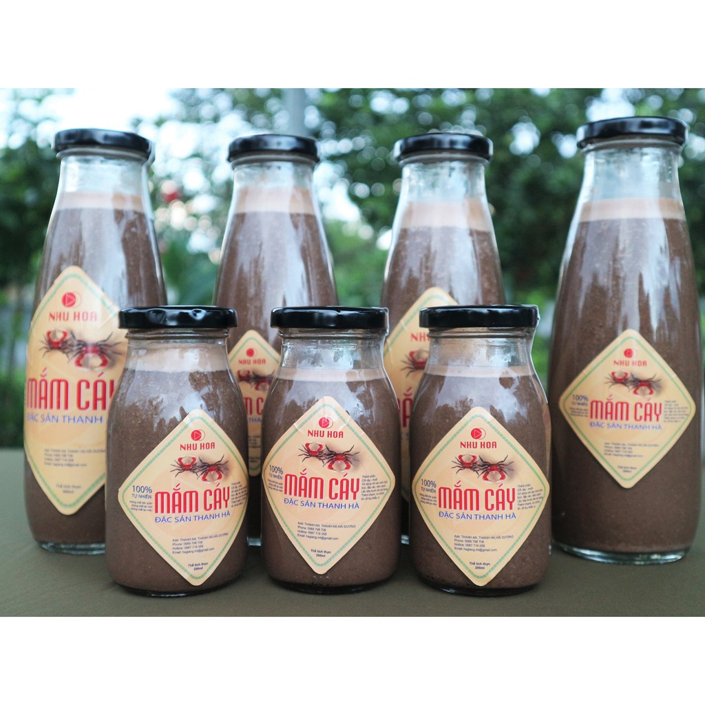 Đặc sản Mắm cáy Như Hòa loại thượng hạng Thanh Hà Hải Dương 500ml