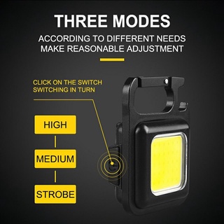 Đèn pin led - móc khóa đa năng