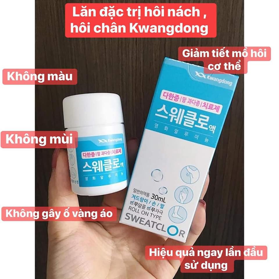 Giá sốc: 1 hộp lăn nách Kwangdong Han