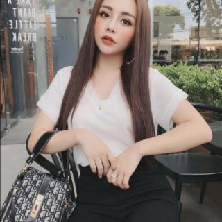 Pull giấy cổ tim đính sao