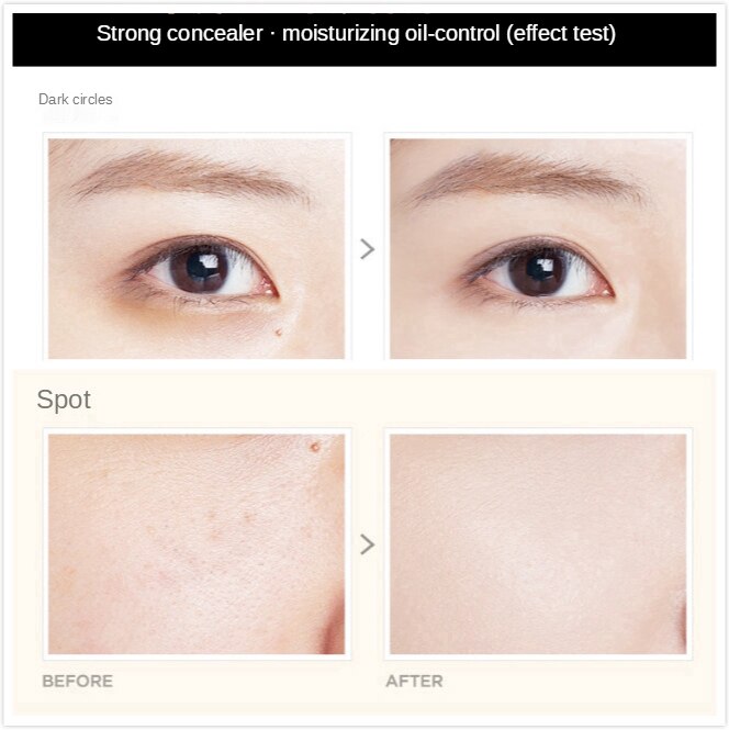 (Hàng Mới Về) Kem Nền Che Khuyết Điểm Lâu Trôi Chống Thấm Nước Giúp Làm Mờ Sẹo Mụn Và Quầng Thâm | BigBuy360 - bigbuy360.vn