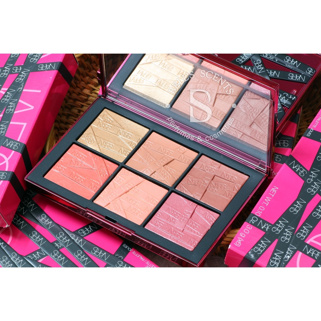 Bảng Phấn má ồng 6 màu NARS High Profile Cheek Palette