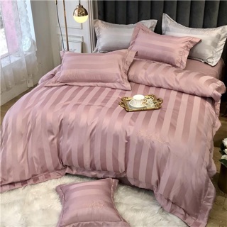 Set chăn ga lụa KQ
