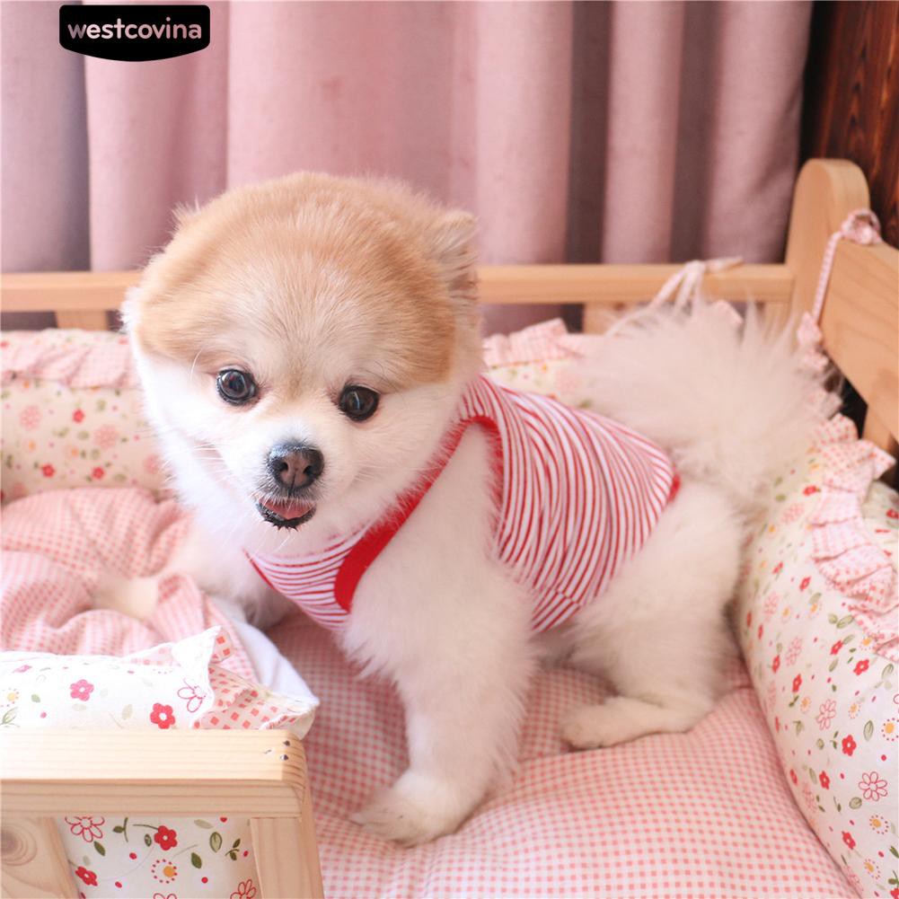 Áo Kẻ Sọc Mềm Mại Cho Thú Cưng