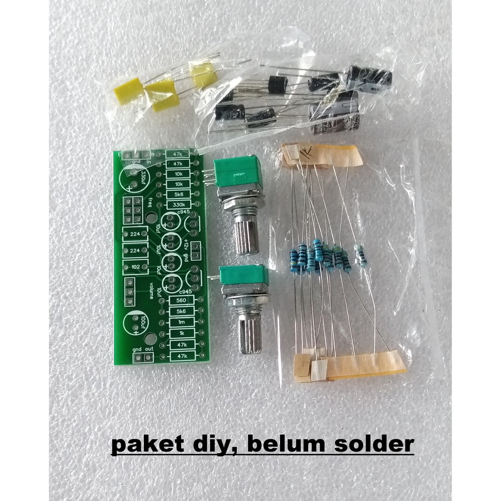 Linh Kiện Điện Tử Loa Siêu Trầm Diy 2 Transistor Plus