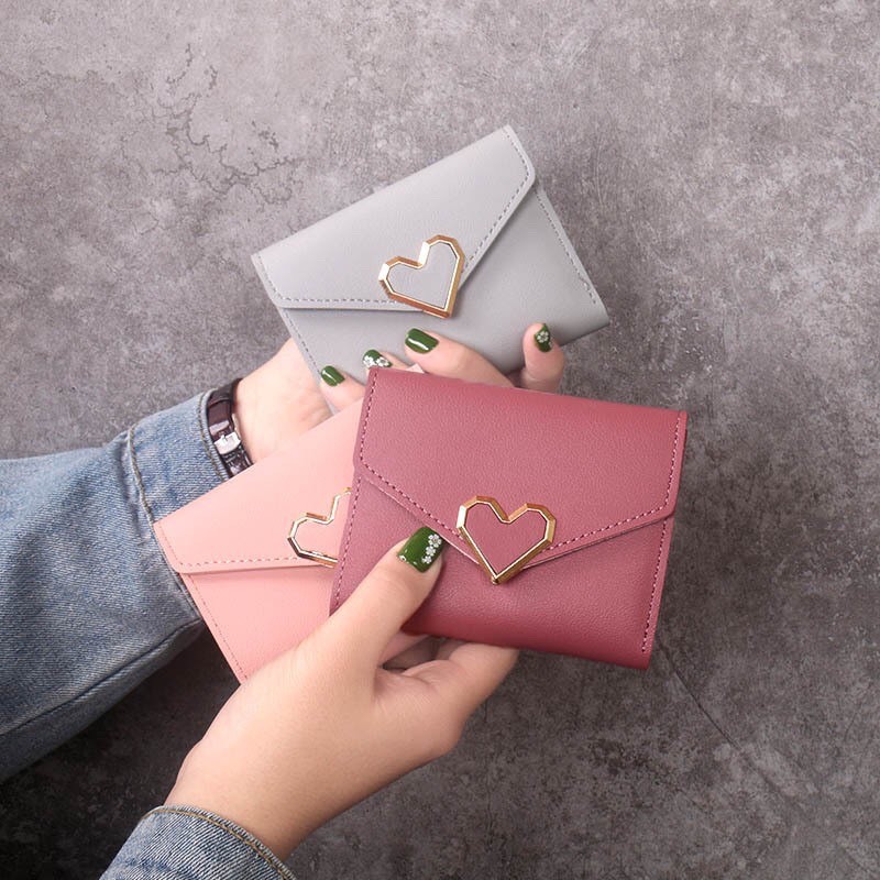 Ví / bóp nữ  𝑭𝑹𝑬𝑬𝑺𝑯𝑰𝑷  Ví nữ cầm tay mini bỏ túi nhiều ngăn dễ thương V06