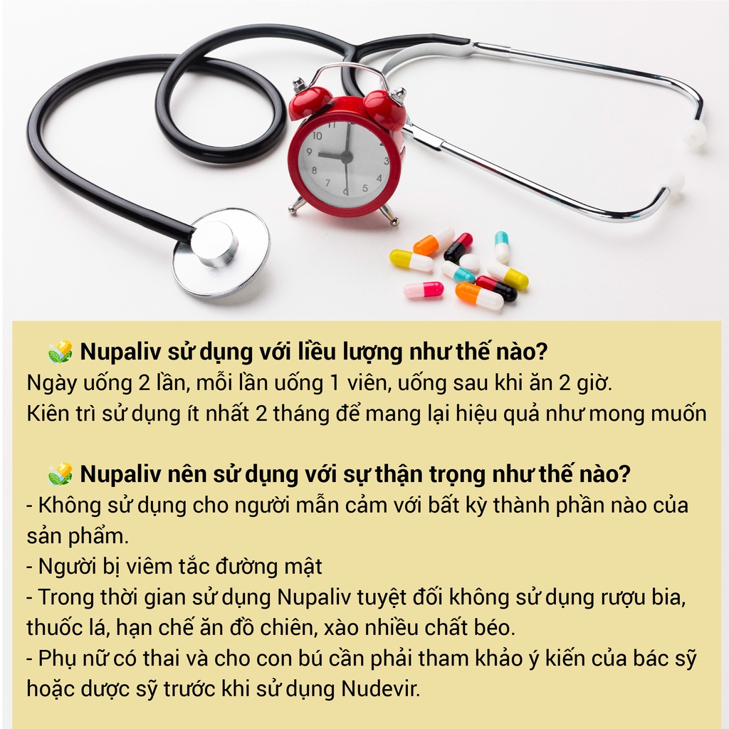 NUPALIV- GIẢI PHÁP CHO BỆNH VIÊM GAN DO RƯỢU, THUỐC, VIRUS, GAN NHIỄM MỠ, VIÊM GAN MÃN TÍNH, XƠ GAN, RỐI LOẠN CN GAN