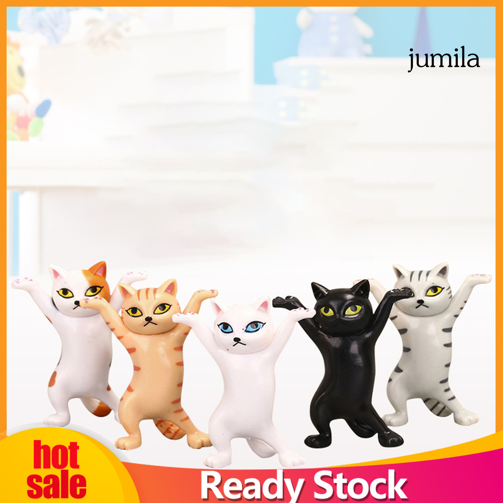 Set 5 Giá Đỡ Bút Hình Mèo Đáng Yêu
