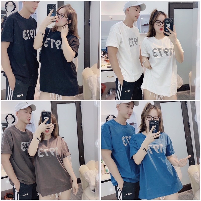 [RẺ NHẤT SHOPEE] Áo Thun 1997 Tay Lỡ Cổ Tròn -Áo Phông Thụng Cotton Unisex Co Giãn, Dày Dặn, Form Rộng Ảnh Thật