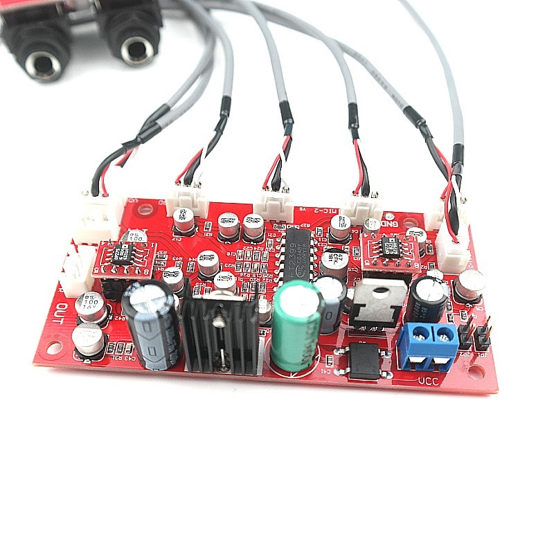 Bảng Mạch Khuếch Đại Âm Thanh Kỹ Thuật Số pt2399 op Amp275 karaoke