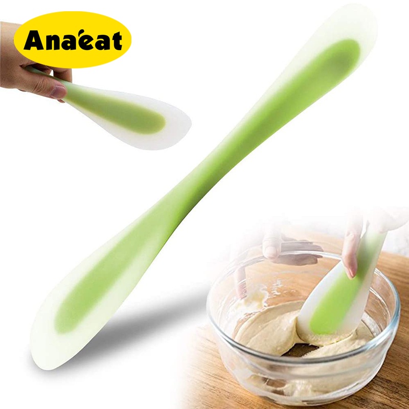 1 Thìa phết bơ/kem làm bánh bằng Silicone hai đầu