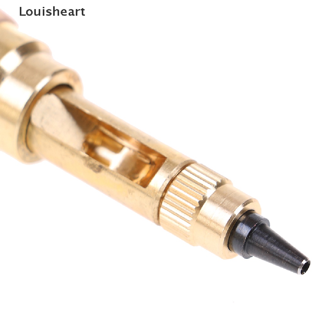 Louisheart Automatic Belts Punch Replaceable Mute Rotary Punchers Leather Watch Craft Tool TFG