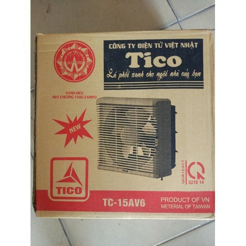 Quạt thông gió ốp tường TICO TC-15AV6