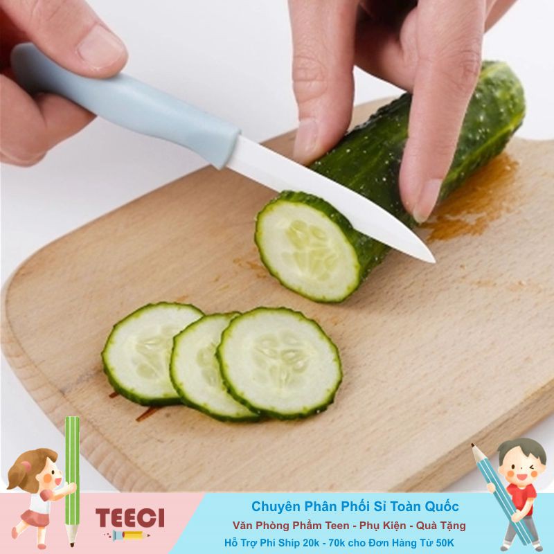 Dao Mini Lưỡi Sứ Gọt Quả Trái Cây Picnic Du Lịch Tiện Lợi U067